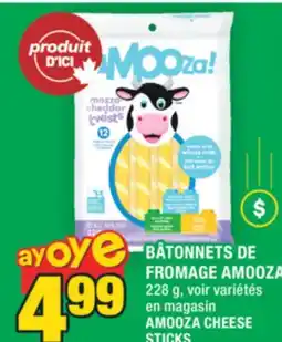 Super C BÂTONNETS DE FROMAGE AMOOZA | AMOOZA CHEESE STICKS offer