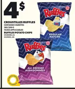 Provigo CROUSTILLES RUFFLES, 180/200 G offer