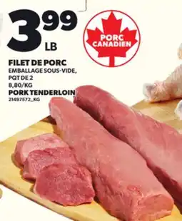Provigo FILET DE PORC offer