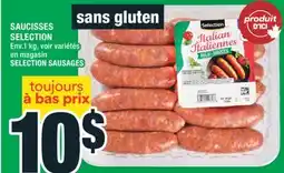 Super C SAUCISSES SELECTION | SELECTION SAUSAGES offer