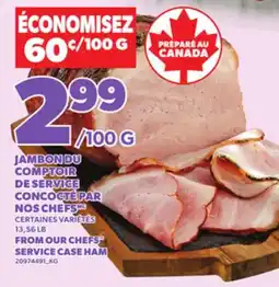 Provigo JAMBON DU COMPTOIR DE SERVICE CONCOCTÉ PAR NOS CHEFS, 13,56 LB offer