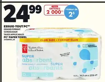 Provigo ESSUIE-TOUT PC offer