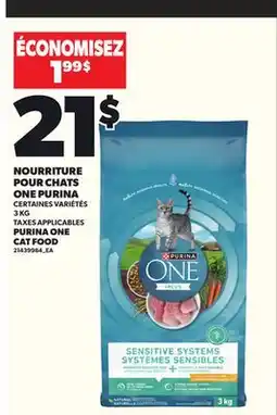Provigo NOURRITURE POUR CHATS ONE PURINA, 3 KG offer