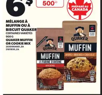 Provigo MÉLANGE À MUFFIN OU À BISCUIT QUAKER, 900 G offer