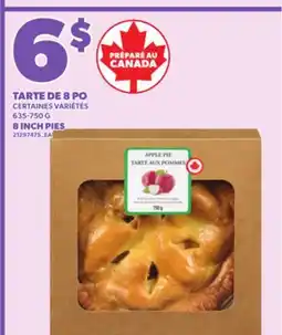 Provigo TARTE DE 8 PO635-750 G offer