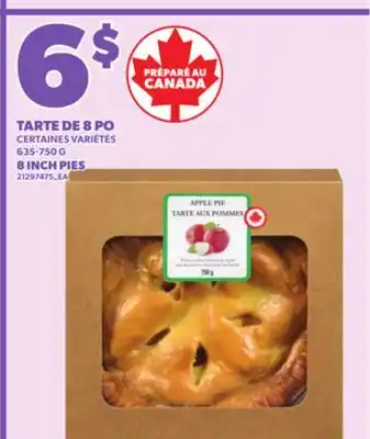 Provigo TARTE DE 8 PO635-750 G offer