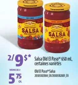 Provigo SALSA OLD EL PASO , 650 ML offer
