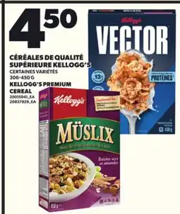 Provigo CÉRÉALES DE QUALITÉ SUPÉRIEURE KELLOGG'S, 306-450 G offer