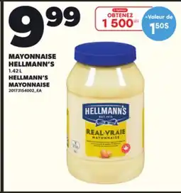 Provigo MAYONNAISE HELLMANN'S, 1.42 L offer