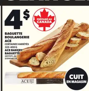 Provigo BAGUETTE BOULANGERIE ACE, 325-400 G offer