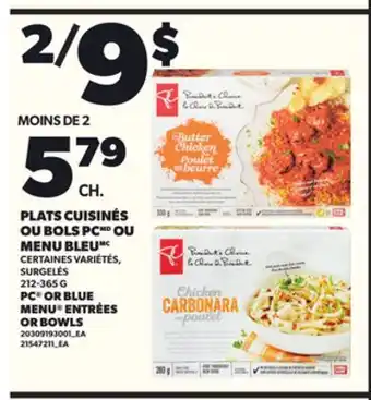 Provigo PLATS CUISINÉS OU BOLS PC OU MENU BLEU offer