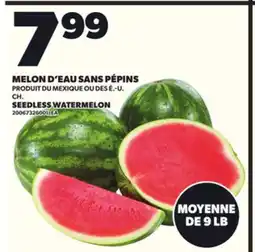 Provigo MELON D'EAU SANS PÉPINS offer