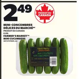 Provigo MINI-CONCOMBRES DÉLICES DU MARCHÉ, 6 UN offer