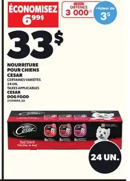 Provigo NOURRITURE POUR CHIENS CESAR, 24 UN offer
