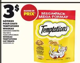 Provigo GÂTERIES POUR CHATS TEMPTATIONS WHISKAS, 160/180 G offer