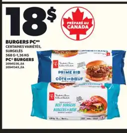Provigo BURGERS PC offer