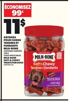 Provigo GATERIES POUR CHIENS TENDRES ET FONDANTS MILK-BONE, 708G offer