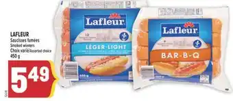 Marché Adonis LAFLEUR SAUCISSES FUMÉES | SMOKED WIENERS offer
