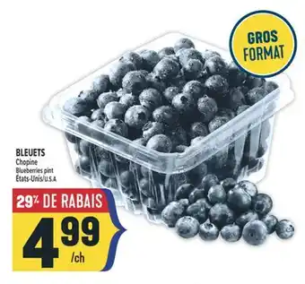 Marché Adonis BLEUETS | BLUEBERRIES offer