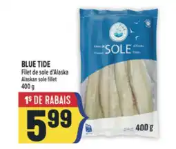 Marché Adonis BLUE TIDE FILET DE SOLE D'ALASKA | ALASKAN SOLE FILLET offer