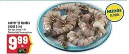 Marché Adonis CREVETTES TIGRÉES CRUES 31/40 | RAW TIGER SHRIMP 31/40 offer