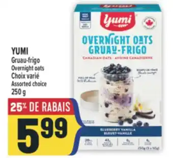 Marché Adonis YUMI GRUAU-FRIGO | OVERNIGHT OATS offer