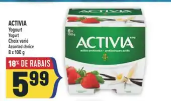 Marché Adonis ACTIVIA YOGOURT | YOGURT offer