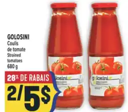 Marché Adonis GOLOSINI COULIS DE TOMATE | STRAINED TOMATOES offer