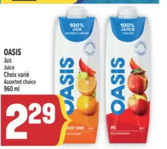 Marché Adonis OASIS JUS | JUICE offer