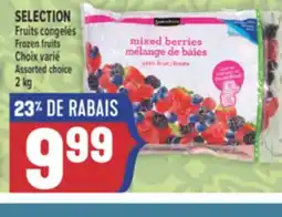 Marché Adonis SELECTION Fruits congelés | Frozen fruits offer
