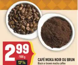 Marché Adonis CAFÉ MOKA NOIR OU BRUN | BLACK OR BROWN MOCHA COFFEE offer