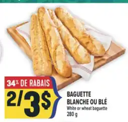 Marché Adonis BAGUETTE BLANCHE OU BLÉ | WHITE OR WHEAT BAGUETTE offer