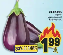 Marché Adonis AUBERGINES | EGGPLANTS offer