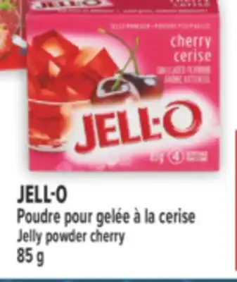 Marché Adonis JELL-O POUDRE POUR GELÉE À LA CERISE | JELLY POWDER CHERRY offer