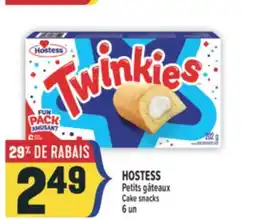Marché Adonis HOSTESS PETITS GÂTEAUX | CAKE SNACKS offer