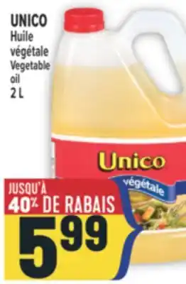 Marché Adonis UNICO HUILE VÉGÉTALE | VEGETABLE OIL offer