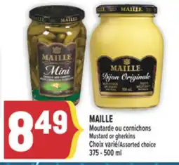 Marché Adonis MAILLE MOUTARDE OU CORNICHONS | MUSTARD OR GHERKINS offer