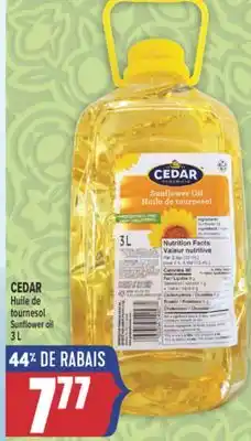 Marché Adonis CEDAR Huile de tournesol | Sunflower oil offer