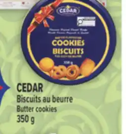 Marché Adonis CEDAR BISCUITS AU BEURRE | BUTTER COOKIES offer