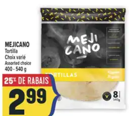 Marché Adonis MEJICANO Tortilla offer