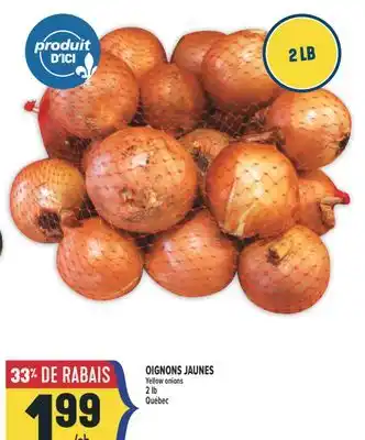 Marché Adonis OIGNONS JAUNES/YELLOW ONIONS offer