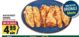 Marché Adonis AILES DE POULET MARINÉES | MARINATED CHICKEN WINGS offer