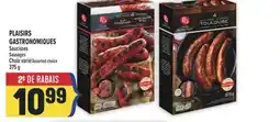 Marché Adonis PLAISIRS GASTRONOMIQUES SAUCISSES |SAUSAGES offer