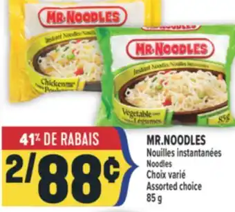 Marché Adonis MR.NOODLES Nouilles instantanées |Noodles offer