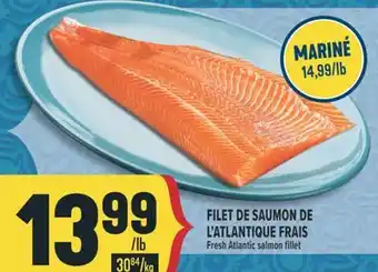 Marché Adonis FILET DE SAUMON DE L'ATLANTIQUE FRAIS | Fresh Atlantic salmon fillet offer