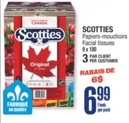 Jean Coutu SCOTTIES Facial tissues offer