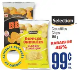 Jean Coutu SELECTION Chips offer