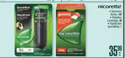 Jean Coutu NICORETTE Selected products offer