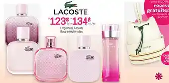 Uniprix Fragrances Lacoste / Rose sélectionnées offer
