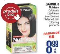 Jean Coutu GARNIER Nutrisse Selected hair colouring products offer